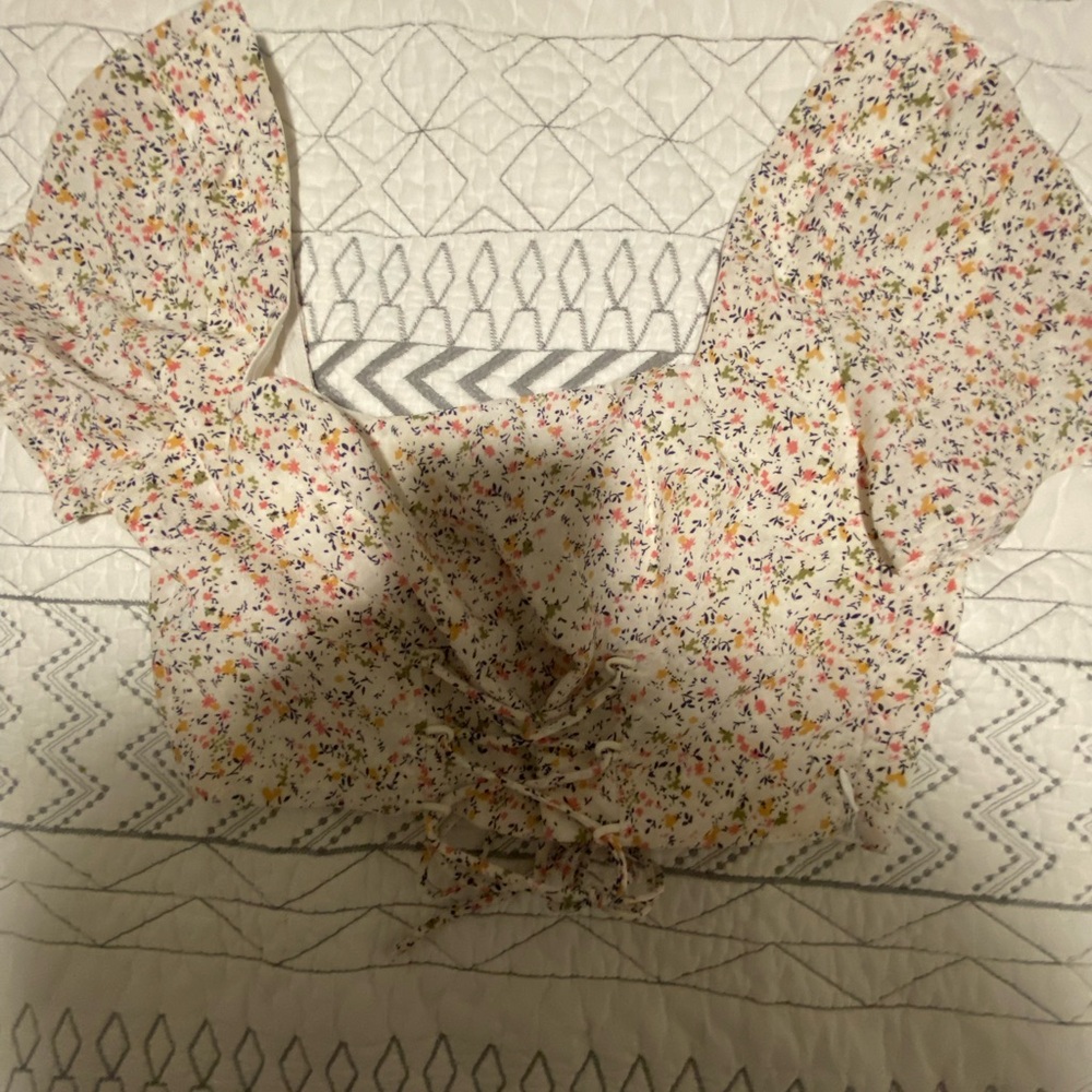 Princess Polly Floral Crop Top